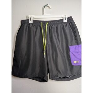Men's Neff Polyester Board Shorts‎ Swim Size Large